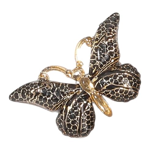 4 Stück Schmetter Haarclips Schmetterling Haarspangen Entenschnabelclip Haarnadeln Haarklammer Damen Haarschmuck Kopfbedeckung Kopfschmuck Für Tägliches Tragen Hochzeit Party,Schwarz von Wambere