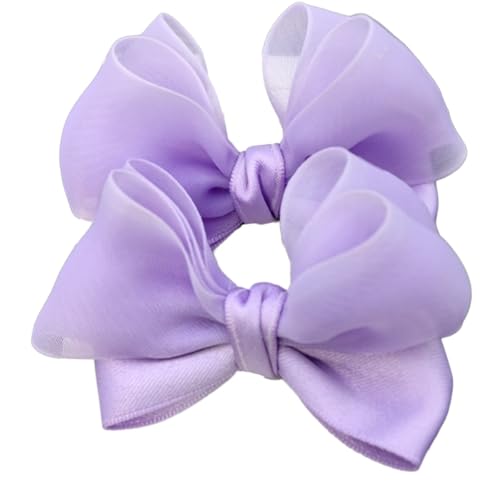 6 Stück 3D Schleife Haarnadel Damen Haarspangen Haarschleifen Haarklammern Frauen Rutschfeste Haarschmuck Bogen Haarnadel Haar Accessoires Kopfschmuck für Tägliches Tragen,Lila von Wambere