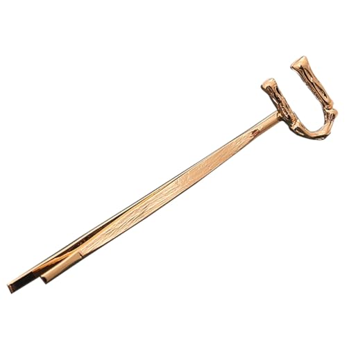 6 Stück Bobby Pins Englische Buchstaben Haarnadeln Damen Haarspangen Metall Haarnadel Alphabet Haar Clips Rutschfest Haarklemmen Hairpin Haarschmuck Kopfbedeckung für Alltagskleidung,U von Wambere