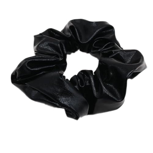 6 Stück Damen Haargummi Dickdarm Haarband Gummibänder Zopfgummi Haarringe Elastische Haarseil Frauen Haarschmuck Haarschnur Pferdeschwanzhalter Kopfbedeckung für Tägliches Tragen,Schwarz von Wambere