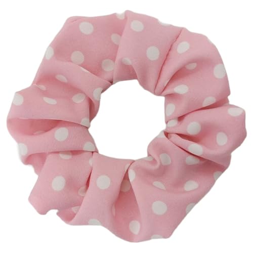 6 Stück Damen Polka Dot Haargummi Haarringe Gummibänder Elastische Haarseil Haarschnur Haarschmuck Pferdeschwanzhalter Scrunchies Kopfbedeckung für Mädchen Frauen Tägliches Tragen,Rosa 6 Stück Damen Polka Dot Haargummi Haarringe Gummibänder Elastische Haarseil Haarschnur Haarschmuck Pferdeschwanzhalter Scrunchies Kopfbedeckung für Mädchen Frauen Tägliches Tragen,Rosa von Wambere