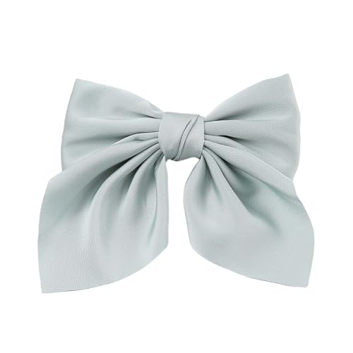 6 Stück Schleifen Haarnadel Damen Schleifen Haarspangen Federklammer Haarnadelschleife Rutschfeste Kopfbedeckung Frauen Bogen Haarnadel Haarschmuck für Hochzeit Party Geburtstag,Blau von Wambere