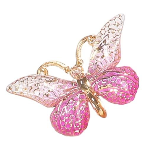 8 Stück Schmetter Haarclips Schmetterling Haarspangen Entenschnabelclip Haarnadeln Haarklammer Damen Haarschmuck Kopfbedeckung Kopfschmuck Für Tägliches Tragen Hochzeit Party,Rosenrosa von Wambere