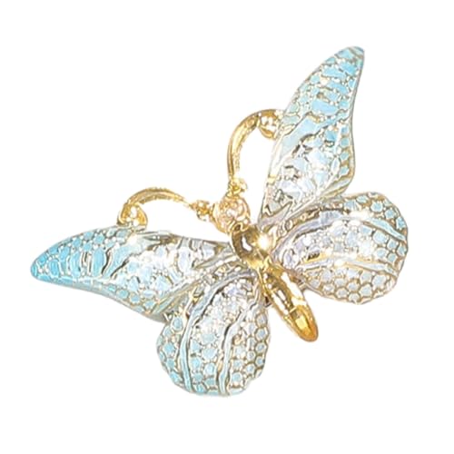 8 Stück Schmetter Haarclips Schmetterling Haarspangen Entenschnabelclip Haarnadeln Haarklammer Damen Haarschmuck Kopfbedeckung Kopfschmuck Für Tägliches Tragen Hochzeit Party,Seeblau von Wambere