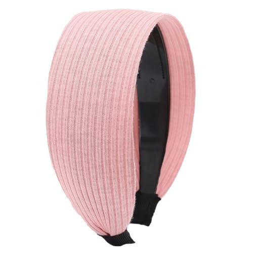 Breit 5.5cm Haarreifen Damen Haarband Vintage Stirnband Haarreifen Haarschmuck Rutschfest Stirnbänder Kopfbedeckung für Frauen Mädchen für Tägliches Tragen Lesen Essen Abwaschen,Rosa Breit 5.5cm Haarreifen Damen Haarband Vintage Stirnband Haarreifen Haarschmuck Rutschfest Stirnbänder Kopfbedeckung für Frauen Mädchen für Tägliches Tragen Lesen Essen Abwaschen,Rosa von Wambere