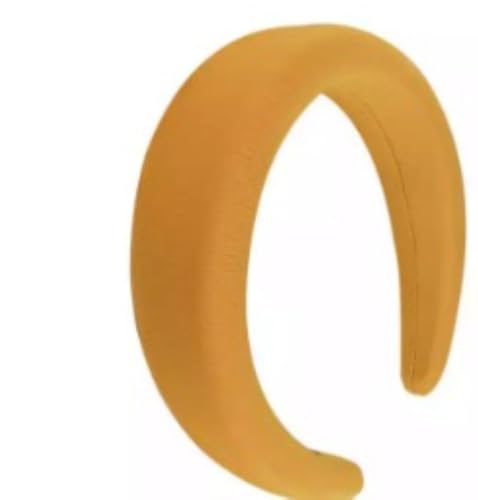 Damen Haarreif Milchseide Stirnband Vintage Haarschmuck Stirnbänder Frauen Rutschfest Haar Accessoires Haarband Stirnreifen Kopfband Kopfbedeckung Kopfschmuck für Tägliches Tragen,Khaki von Wambere