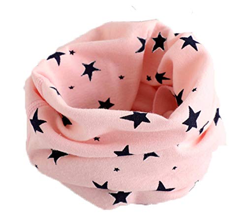 Wamvp Baby Loop Schal Kragen Herbst warm Halstücher Baumwollschal O-Ring Nackenwärmer Bandana Rundschal Kinderschal von Wamvp