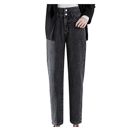 WanWorlder Winter Jeanshose Damen: Thermo-Jeans Winter-Thermojeans Damen GefüTtert-Warm Thermohose: High Waist, Fleecehose Frauen Winter Jeanshose Stretch Lang Winterhose Warm Outdoor Winterleggings von WanWorlder