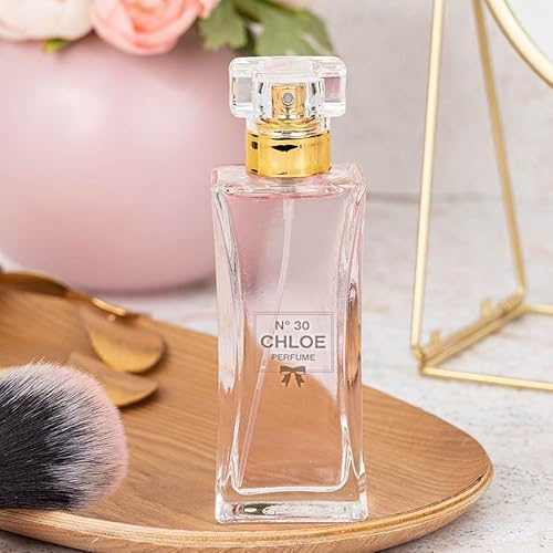Wanapix | Personalisiertes Parfüm für Damen | Mit Name und Text personalisiert | Blumig-Fruchtig-Gourmand | Graviertes Glas. 50 ml | Originelles Geschenk | Zahl von Wanapix