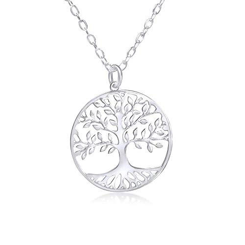 WANDA PLATA Lebensbaum anhänger, lebensbaum Kette, Baum des Lebens Halskette in 925 Sterling Silber by (45) von WANDA PLATA