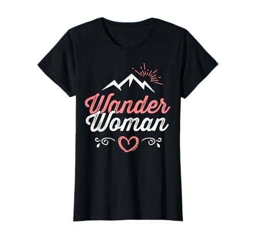 Wanderwoman Berge Wandern Geschenk Frauen Wander Woman T-Shirt Wanderwoman Berge Wandern Geschenk Frauen Wander Woman T-Shirt von Wander Woman T-Shirts für Damen