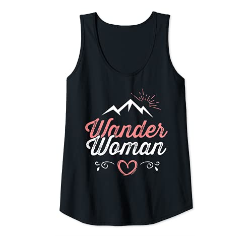 Damen Wanderwoman Berge Wandern Geschenk Frauen Wander Woman Tank Top Damen Wanderwoman Berge Wandern Geschenk Frauen Wander Woman Tank Top von Wander Woman T-Shirts für Damen