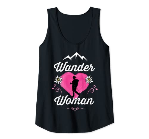 Damen Wander Woman Berge Shirt Frauen Geschenk Wanderer Wandern Tank Top Damen Wander Woman Berge Shirt Frauen Geschenk Wanderer Wandern Tank Top von Wander Woman T-Shirts
