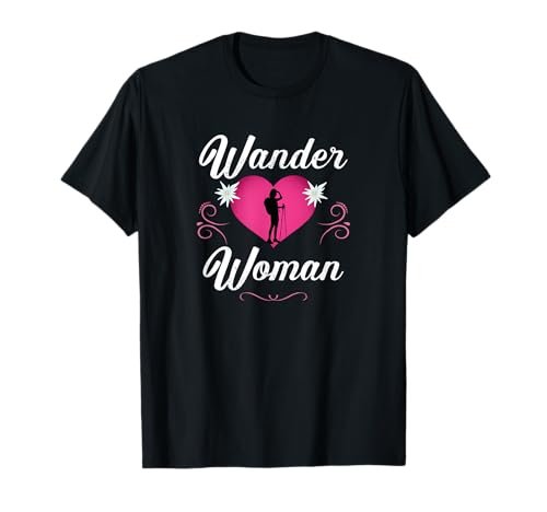 Wander Woman Bergshirt Damen Geschenk Wanderer T-Shirt Wander Woman Bergshirt Damen Geschenk Wanderer T-Shirt von Wander Woman T-Shirts