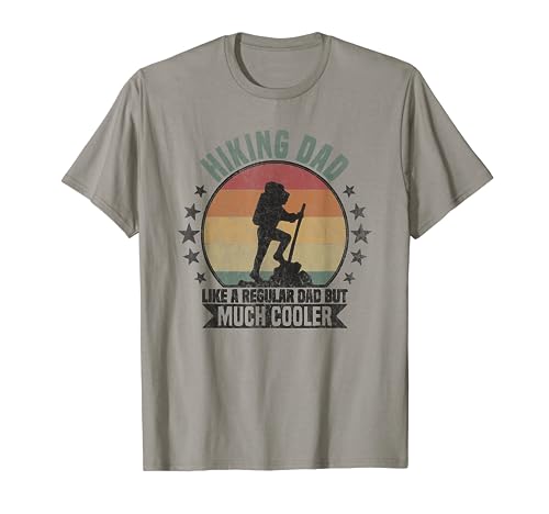 Herren Hiking dad Wandern Berge Bergsteigen Papa Herren T-Shirt Herren Hiking dad Wandern Berge Bergsteigen Papa Herren T-Shirt von Wanderer Bergsteiger Trekking Berge Papa