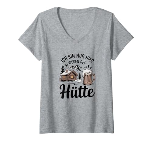Damen Perfektes Wanderer Geschenk Lustiger Spruch Wander T-Shirt mit V-Ausschnitt Damen Perfektes Wanderer Geschenk Lustiger Spruch Wander T-Shirt mit V-Ausschnitt von Wanderer Geschenk Lustiger Spruch Wanderurlaub