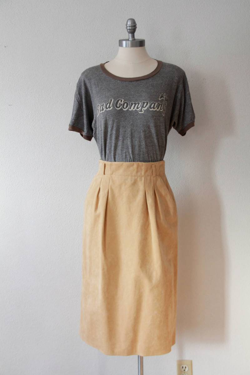 Vintage Ultrasuede High Waisted Rock Blassport By Bill Blass von WanderlandVintageKC
