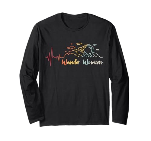 Wander Woman Wanderlust Damen Langarmshirt von Wanderlust Damen Bekleidung