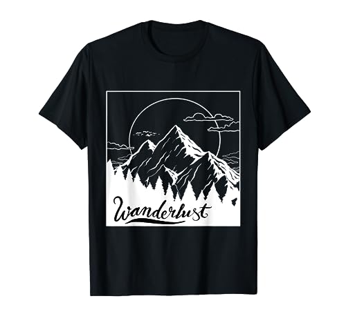 Wandern Trekking Wanderlust Klettern Männer Frauen Kinder T-Shirt Wandern Trekking Wanderlust Klettern Männer Frauen Kinder T-Shirt von Wandern Trekking Bergsteigen Wanderlust Natur