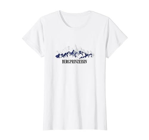 Damen Bergprinzessin Wanderwomen Geschenkidee Frauen Outdoor T-Shirt Damen Bergprinzessin Wanderwomen Geschenkidee Frauen Outdoor T-Shirt von Wandern Walken und Spazieren