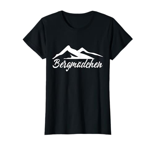 Bergmädchen T-Shirt Damen Wandern Geschenk Wandershirt shirt T-Shirt von Wandern Wandershirt Bergmädchen Damen Frauen shirt