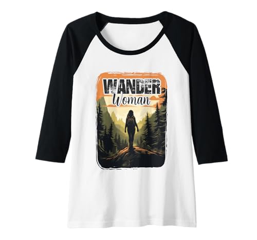 Damen Wander Woman Raglan Damen Wander Woman Raglan von Wandern in den Bergen ist ein schönes Hobby