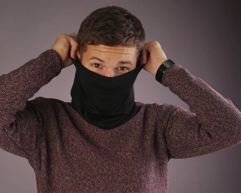 Halsmanschette Aus Merinowolle, Röhrenschal Unisex, Schlauchschal Halsmanschette Aus Merinowolle, Röhrenschal Unisex, Schlauchschal von WanderwoolCZ