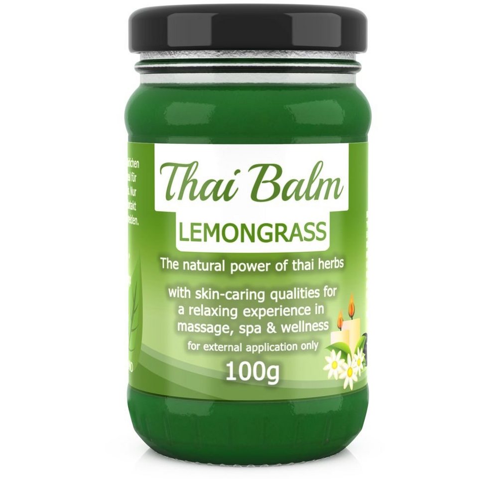 Wang Prom Körperbalsam Thai Kräuter Balm Balsam 100g Thai-Herbs für Massage Hautpflege Zitronengras Wang Prom Körperbalsam Thai Kräuter Balm Balsam 100g Thai-Herbs für Massage Hautpflege Zitronengras von Wang Prom