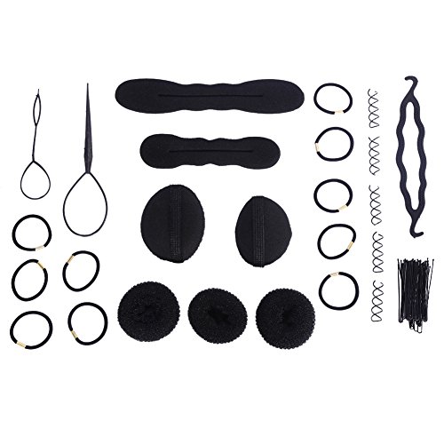 65 Stück Mode Frauen Magic Hair Twist Styling Zubehör Haarnadeln Dutt Maker Braid Tools Kit 65 Stück Mode Frauen Magic Hair Twist Styling Zubehör Haarnadeln Dutt Maker Braid Tools Kit von Wangcmcol
