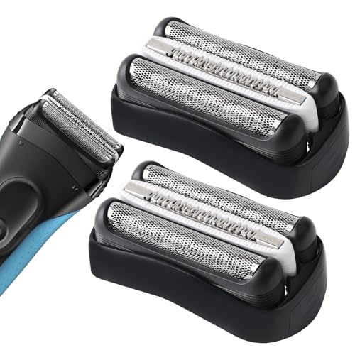 2 Stück Series 3 Scherkopf Kompatibel mit Braun S3 Rasierkopf, Elektrorasierer 32B Ersatzkopf Folie und Cutter Ersatzscherteil für Herren Rasierer 32B Series 3 3000s 3010s 3020s 3040s 3080s 310s 330s 2 Stück Series 3 Scherkopf Kompatibel mit Braun S3 Rasierkopf, Elektrorasierer 32B Ersatzkopf Folie und Cutter Ersatzscherteil für Herren Rasierer 32B Series 3 3000s 3010s 3020s 3040s 3080s 310s 330s von Waniyu