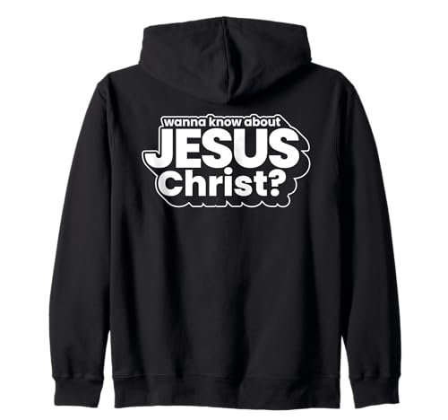 Willst du mehr über die Evangelisation Jesu Christi erfahren? Christliche Männer Frauen Kapuzenjacke Willst du mehr über die Evangelisation Jesu Christi erfahren? Christliche Männer Frauen Kapuzenjacke von Wanna Know About Jesus Christ Store