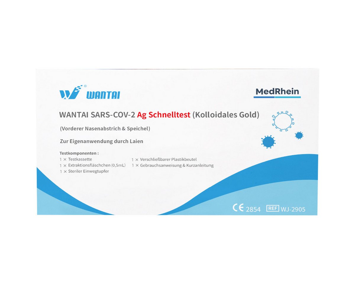 Wantai PSA-Schnelltest ® SARS-COV2 Laien Antigen-Schnelltest Lolli Lutsch-Speichel oder von Wantai