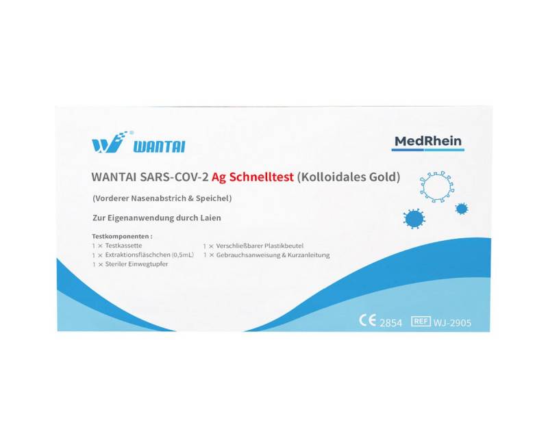 Wantai PSA-Schnelltest ® SARS-COV2 Laien Antigen-Schnelltest Lolli Lutsch-Speichel oder von Wantai