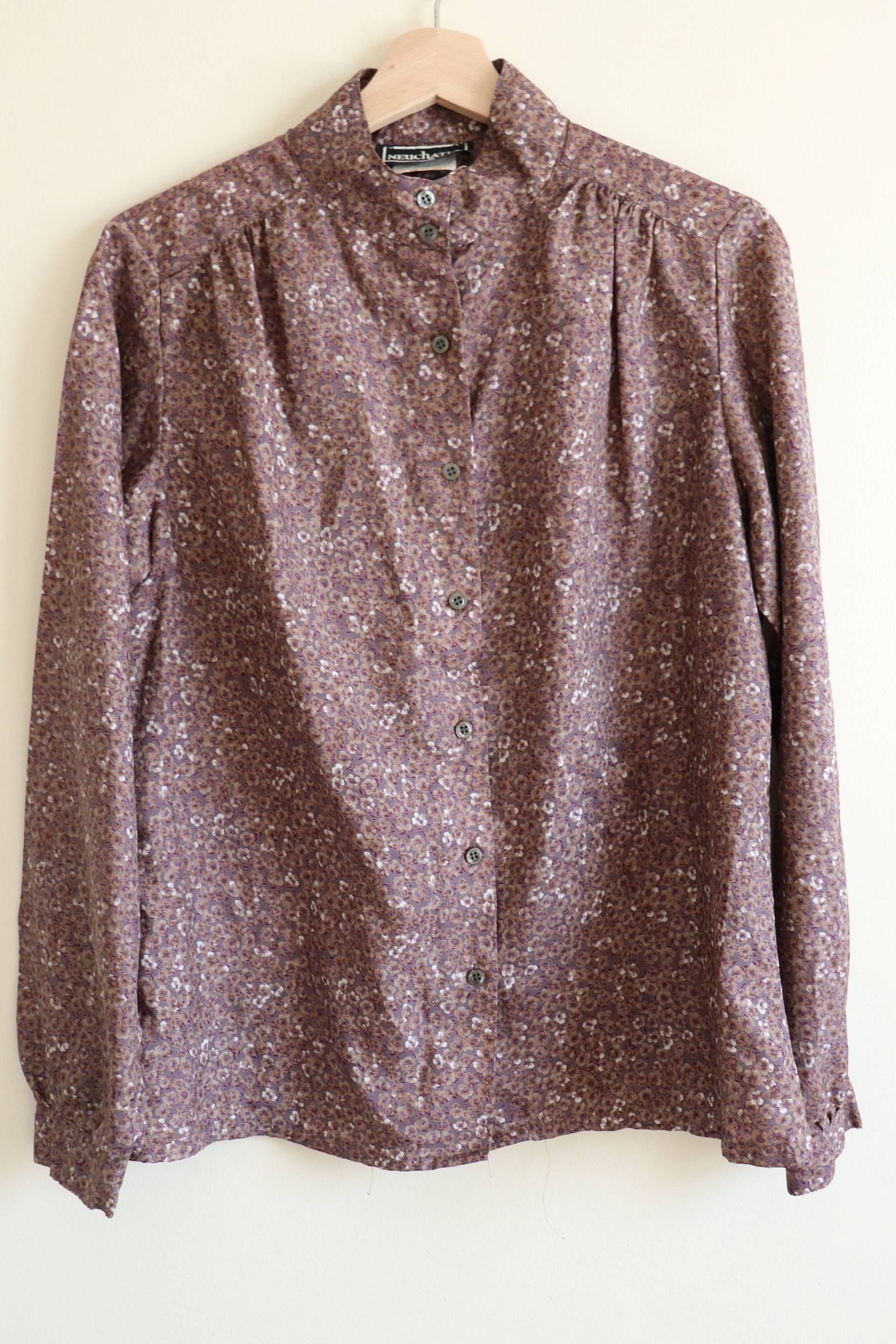 1970Er Jahre Neuchael Blouse/Vintage Blumenbluse 1970Er Jahre Neuchael Blouse/Vintage Blumenbluse von WantonVintageFortune
