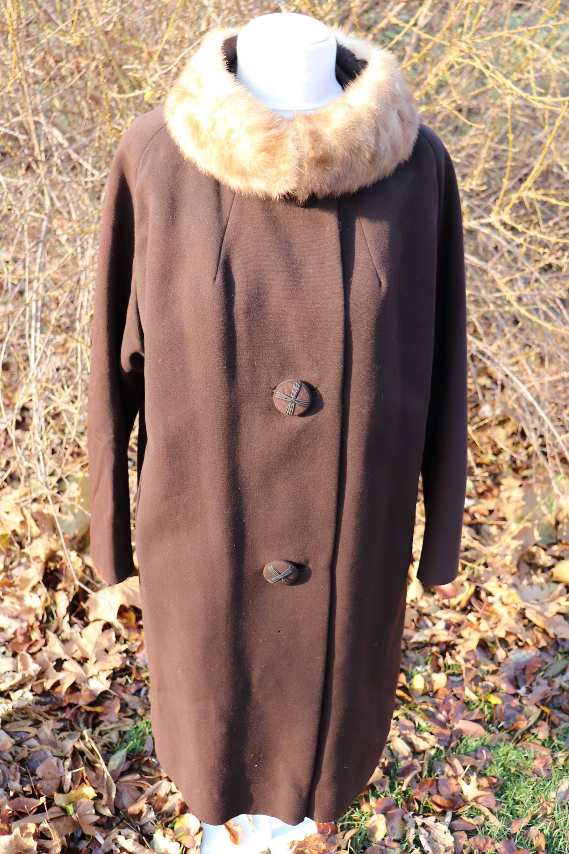 Vintage Hockanum Damen Wintermantel Mit Pelzkragen Vintage Hockanum Damen Wintermantel Mit Pelzkragen von WantonVintageFortune