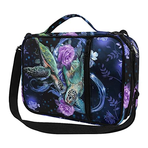 Wanyint Bibeltasche mit Kolibri-Blumendruck für Frauen und Mädchen mit robustem Griff, Bibeltasche, Scheckbuch, Skriptur, Tagebuch, Bibel-Tragetasche für Frauen von Wanyint