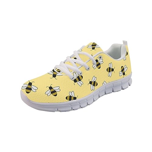Wanyint Custom Tennis Sneakers Running for Walking Training, Biene, 37 EU Wanyint Custom Tennis Sneakers Running for Walking Training, Biene, 37 EU von Wanyint