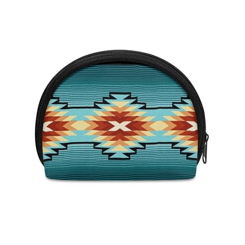 Wanyint Damen-Geldbörse, tragbar, Kleingeld, Geldbörse, Münzgeldbeutel, Kleingeldhalter, für Reisen, Schule, Outdoor, Aztec, Münztasche von Wanyint