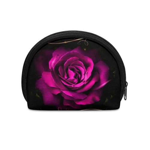 Wanyint Damen-Geldbörse, tragbar, Kleingeld, Geldbörse, Münzgeldbeutel, Kleingeldhalter, für Reisen, Schule, Outdoor, Rosa, Münztasche von Wanyint