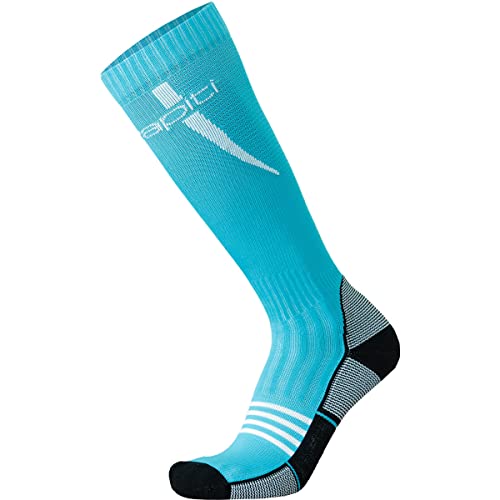 Wapiti RS07 Soft Compression Socken, Oceanblue, EU 45-47 von Wapiti