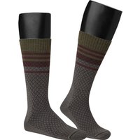 wapiti Herren Trekkingsocken grau Mikrofaser gemustert von Wapiti