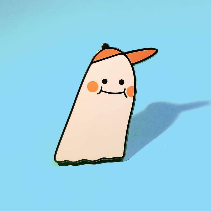 Gespenst Emaille Pin von WarAndPeasShop