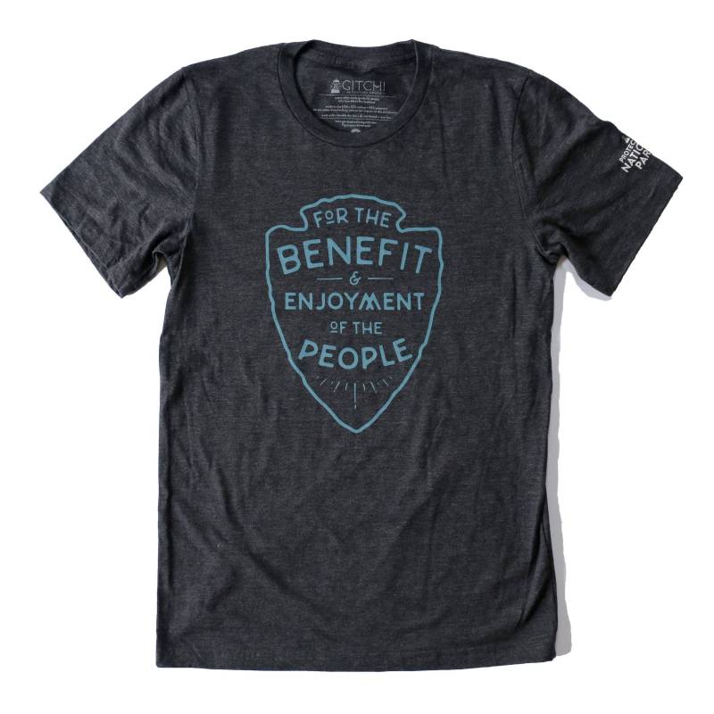 Nationalparks Unisex T-Shirt | Schwarz Meliert Hergestellt in Den Usa Nationalparks Unisex T-Shirt | Schwarz Meliert Hergestellt in Den Usa von WarblerGoods