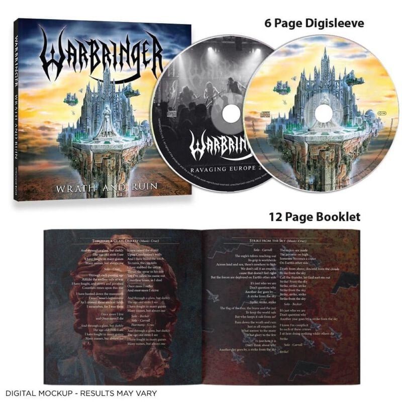 Warbringer Wrath and ruin CD multicolor Warbringer Wrath and ruin CD multicolor von Warbringer