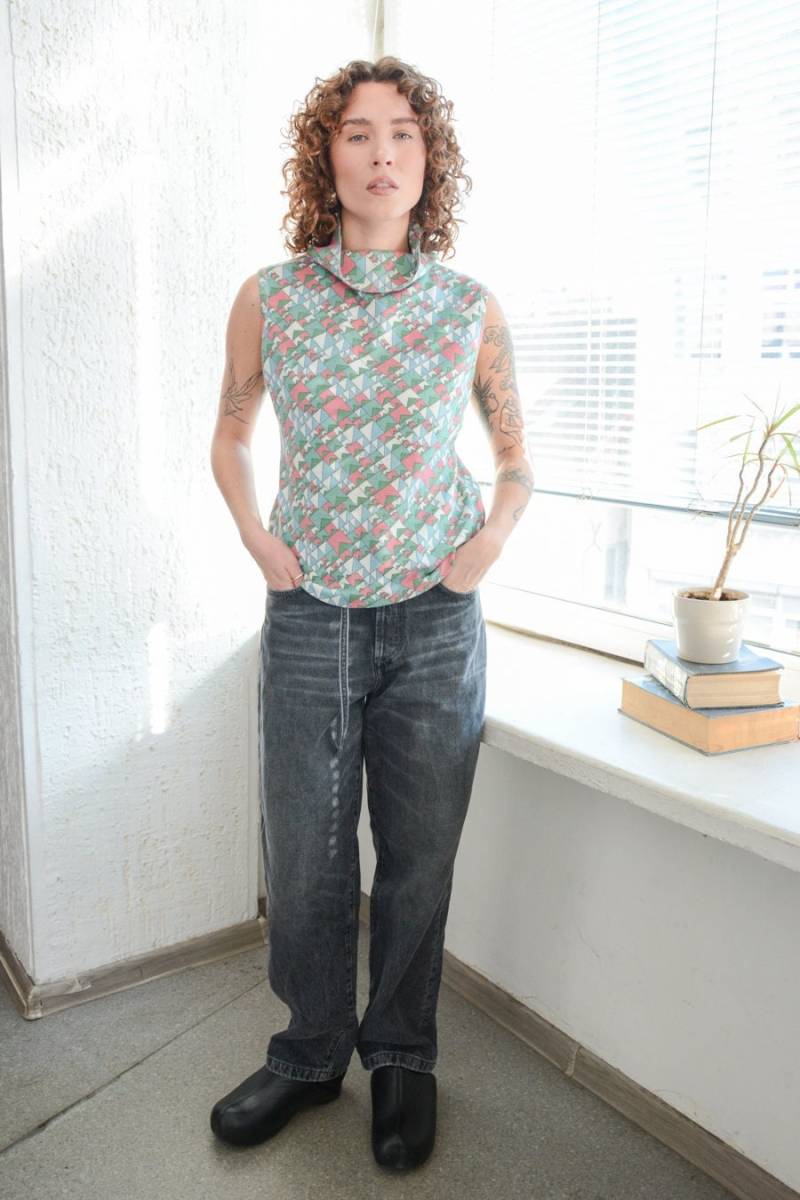 Vintage 70Er Jahre Seltenes Pierre Cardin Paris Top von WardrobeQueenVINTAGE