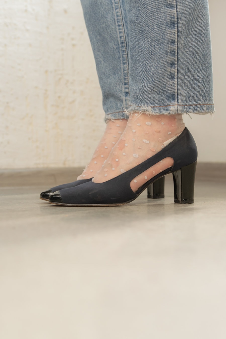 Vintage Schwarze Peter Kaiser Schuhe von WardrobeQueenVINTAGE