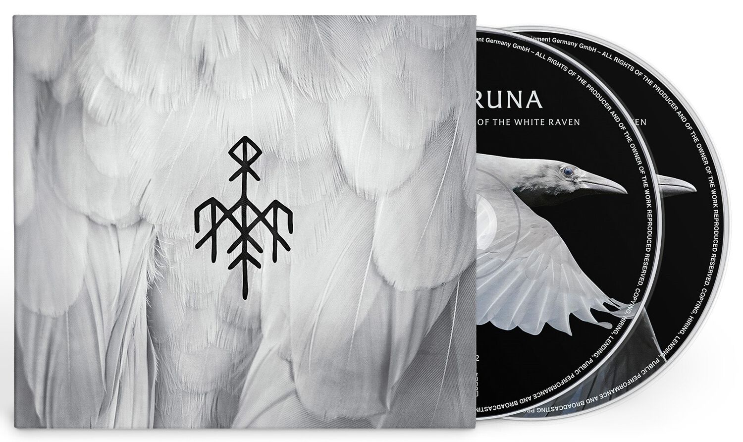 Wardruna Kvitravn - First flight of the white raven CD multicolor von Wardruna