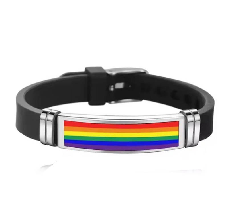 Ware aus aller Welt Armband Regenbogen Lesbian Gay Schwul Trans Pride LGBT LGBTQ CSD von Ware aus aller Welt