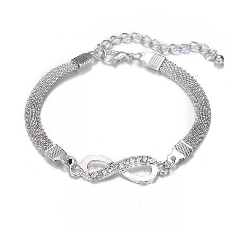 Ware aus aller Welt Armkette Damen Infinity Armkette Eternity Armband Unendlichkeit Liebe Schmuck von Ware aus aller Welt