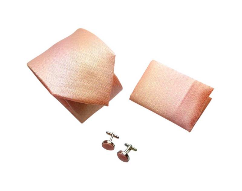 Ware aus aller Welt Krawatte Einstecktuch Manschettenknöpfe Seide Seidenkrawatte Schlips Binder von Ware aus aller Welt